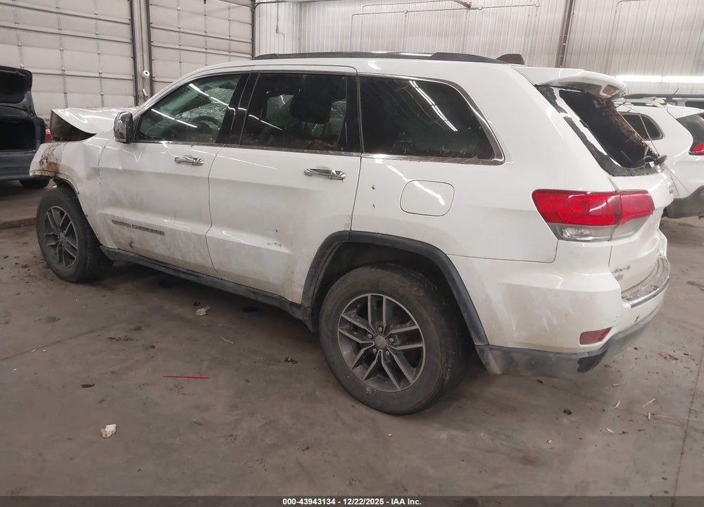 2018 JEEP GRAND CHEROKEE LIMITED 4X4 VIN: 1C4RJFBG0JC425557