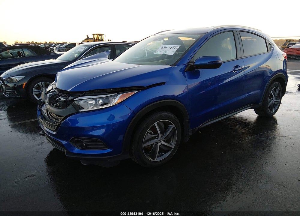 2022 HONDA HR-V 2WD EX-L VIN: 3CZRU5H75NM701996