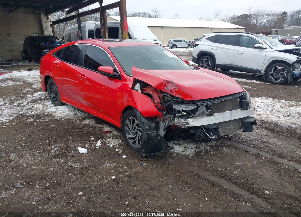 2018 HONDA CIVIC EX VIN: 2HGFC2F70JH598557