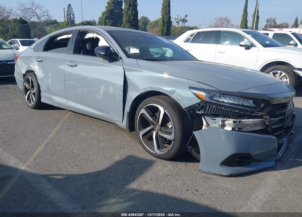 2022 HONDA ACCORD HYBRID SPORT VIN: 1HGCV3F24NA014253