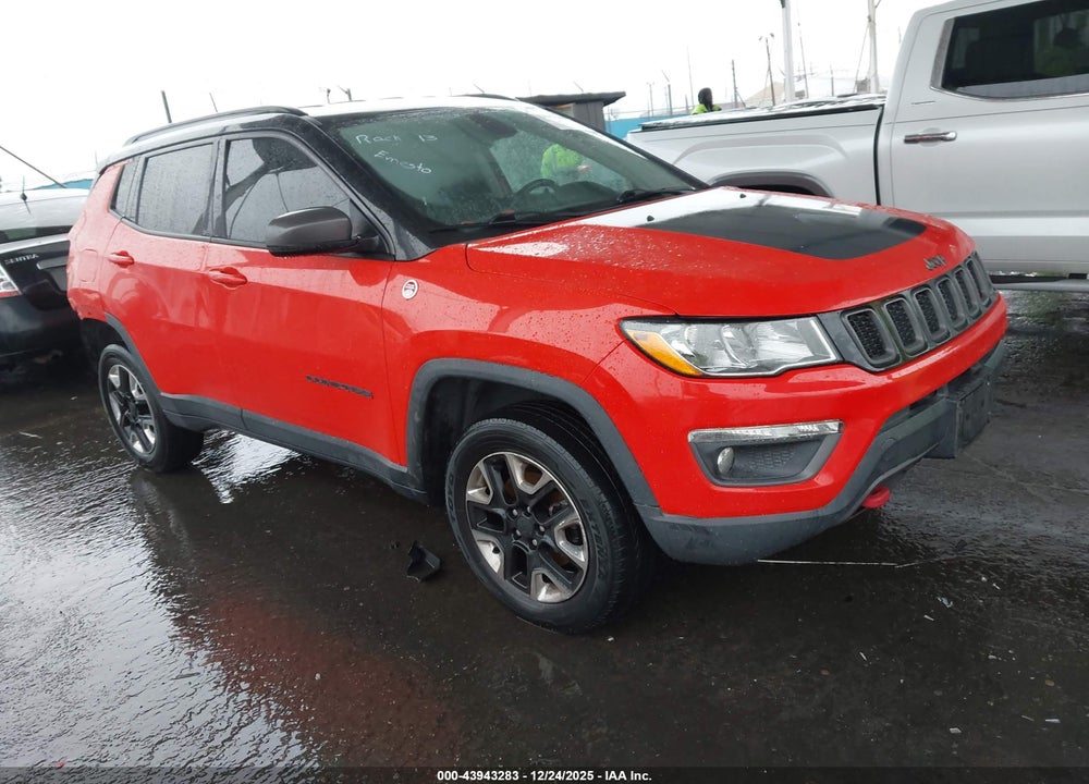 2018 JEEP COMPASS TRAILHAWK 4X4 VIN: 3C4NJDDB7JT144428