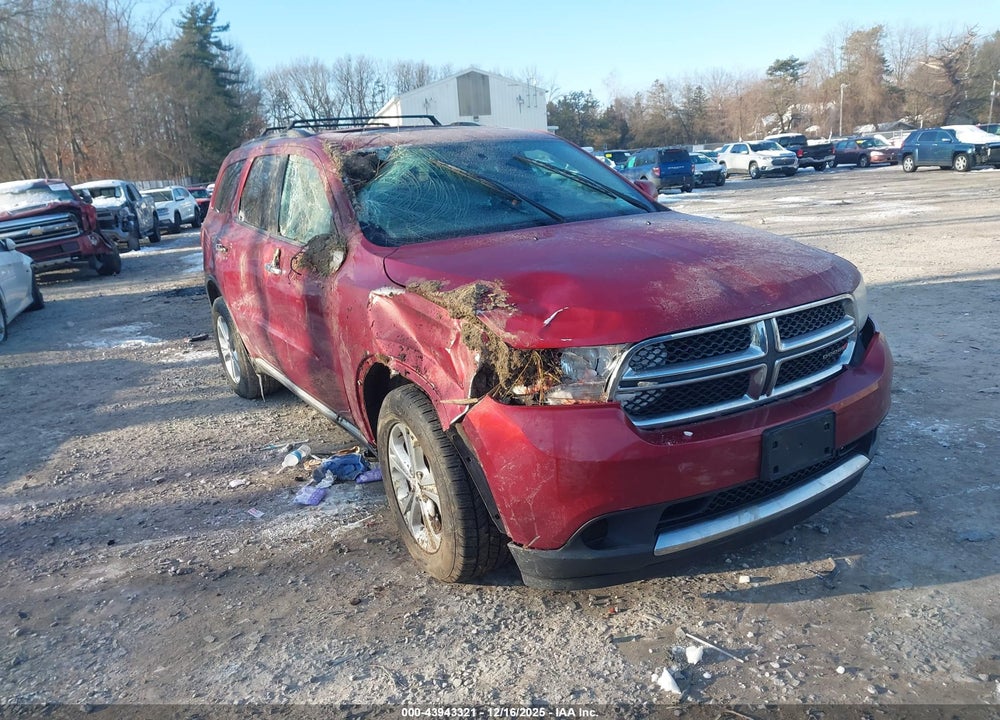 2013 DODGE DURANGO CREW VIN: 1C4SDJDT6DC608701