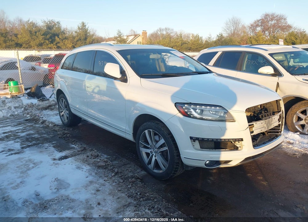 2013 AUDI Q7 3.0T PREMIUM VIN: WA1LGAFE7DD006050