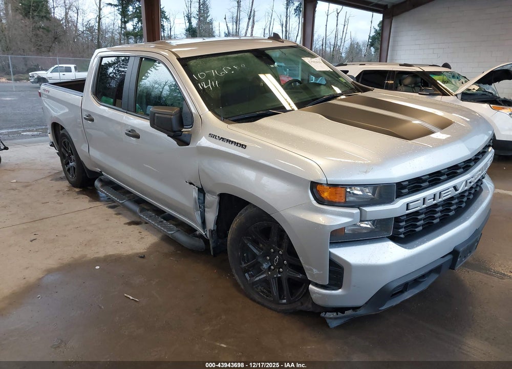 2022 CHEVROLET SILVERADO 1500 LTD 4WD  SHORT BED CUSTOM VIN: 1GCPYBEK3NZ237470