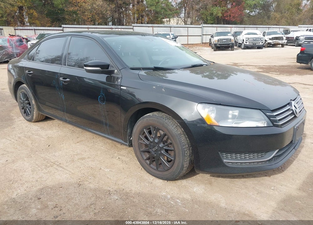2013 VOLKSWAGEN PASSAT 2.5L WOLFSBURG EDITION VIN: 1VWAH7A35DC141940
