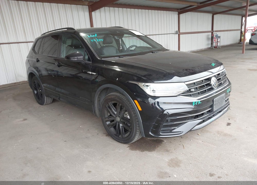2022 VOLKSWAGEN TIGUAN 2.0T SE R-LINE BLACK VIN: 3VV8B7AX7NM166913
