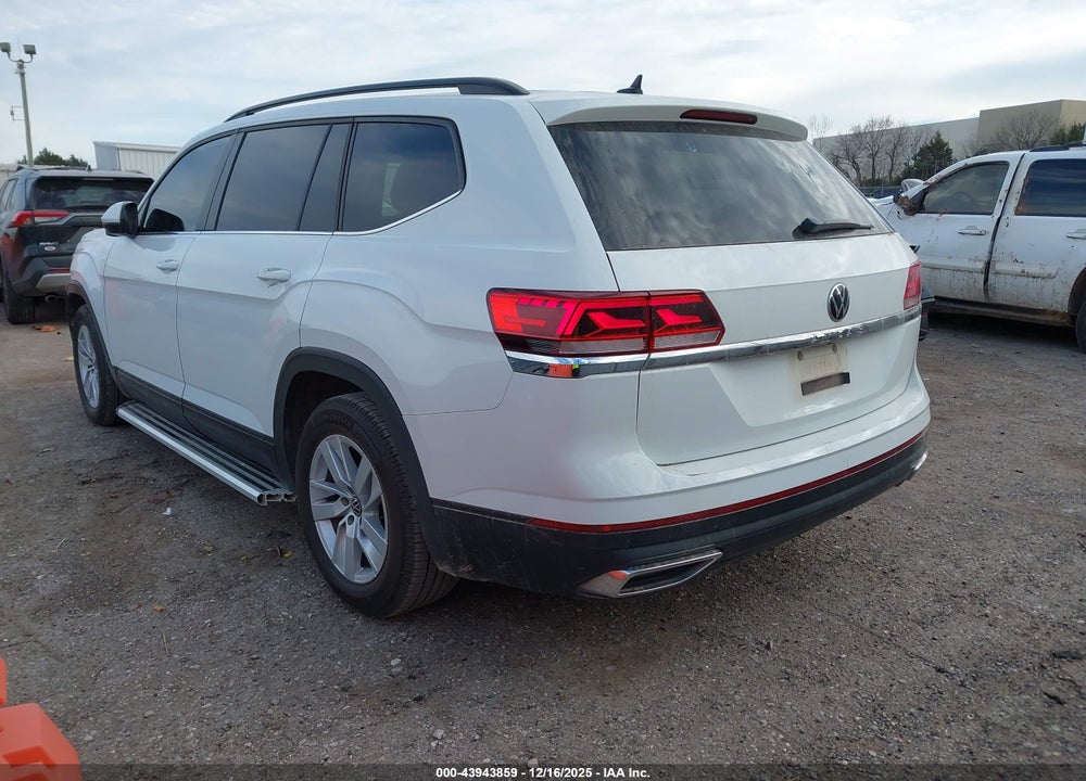 2021 VOLKSWAGEN ATLAS 2.0T S VIN: 1V2AP2CA8MC560576