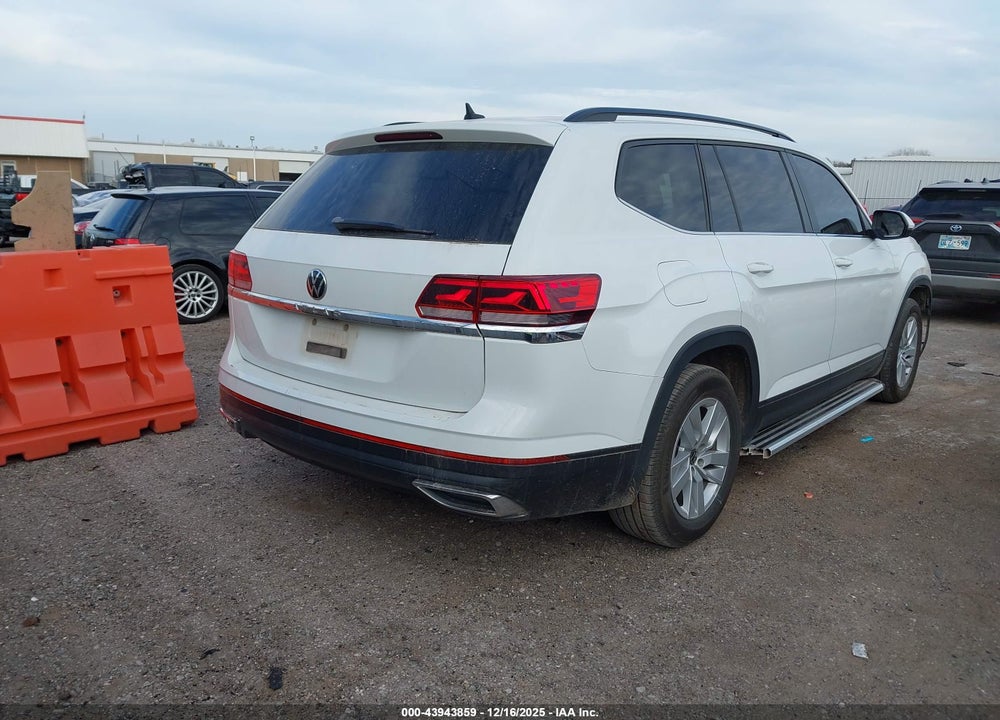 2021 VOLKSWAGEN ATLAS 2.0T S VIN: 1V2AP2CA8MC560576