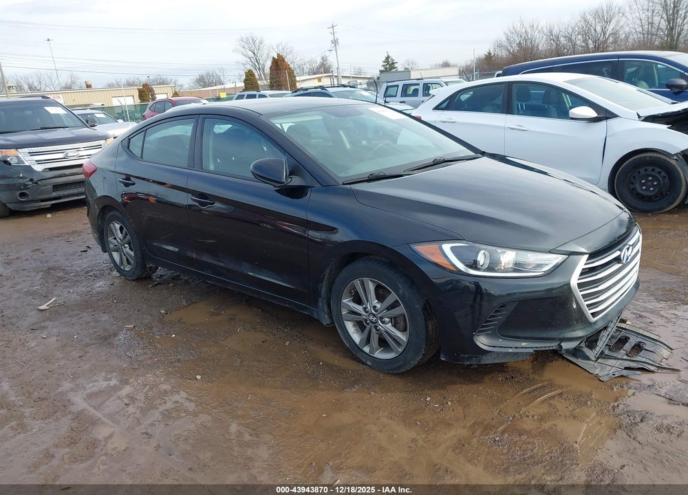 2018 HYUNDAI ELANTRA SEL VIN: 5NPD84LF1JH376695
