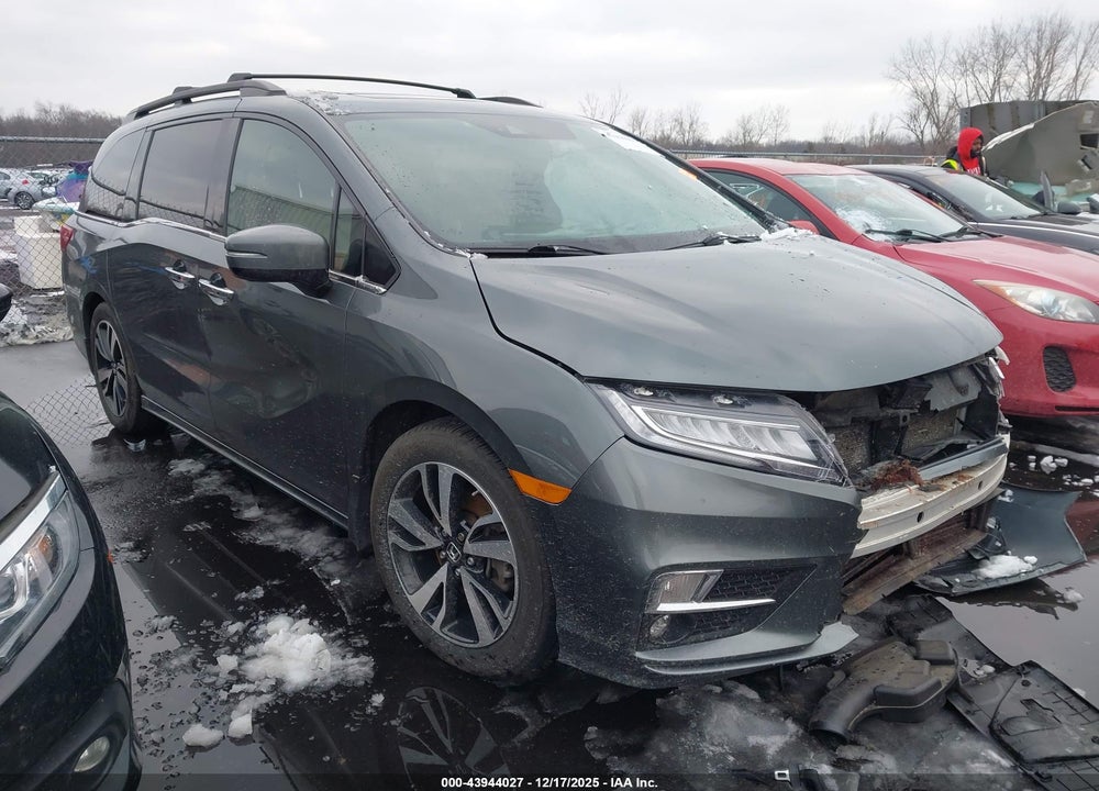 2018 HONDA ODYSSEY ELITE VIN: 5FNRL6H93JB091725