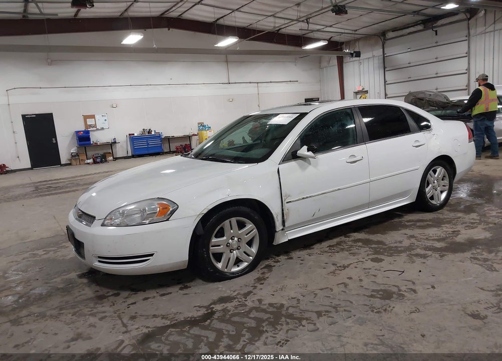 2013 CHEVROLET IMPALA LT VIN: 2G1WG5E38D1173581