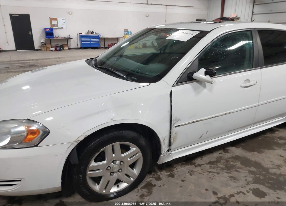 2013 CHEVROLET IMPALA LT VIN: 2G1WG5E38D1173581