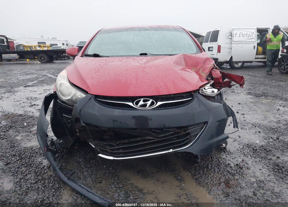 2013 HYUNDAI ELANTRA GLS VIN: KMHDH4AE9DU984917