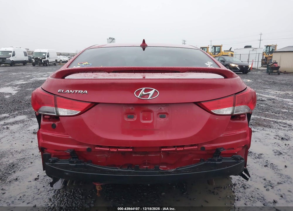 2013 HYUNDAI ELANTRA GLS VIN: KMHDH4AE9DU984917