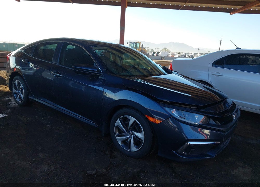 2019 HONDA CIVIC LX VIN: 19XFC2F63KE041340