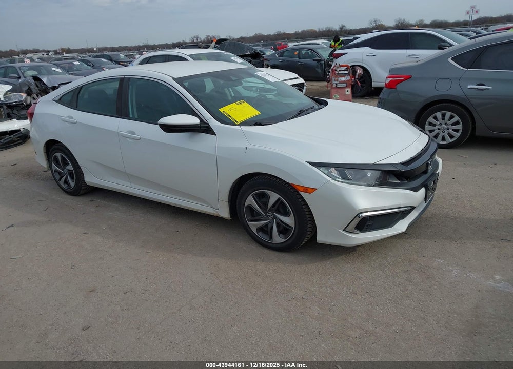 2019 HONDA CIVIC LX VIN: 19XFC2F67KE032186