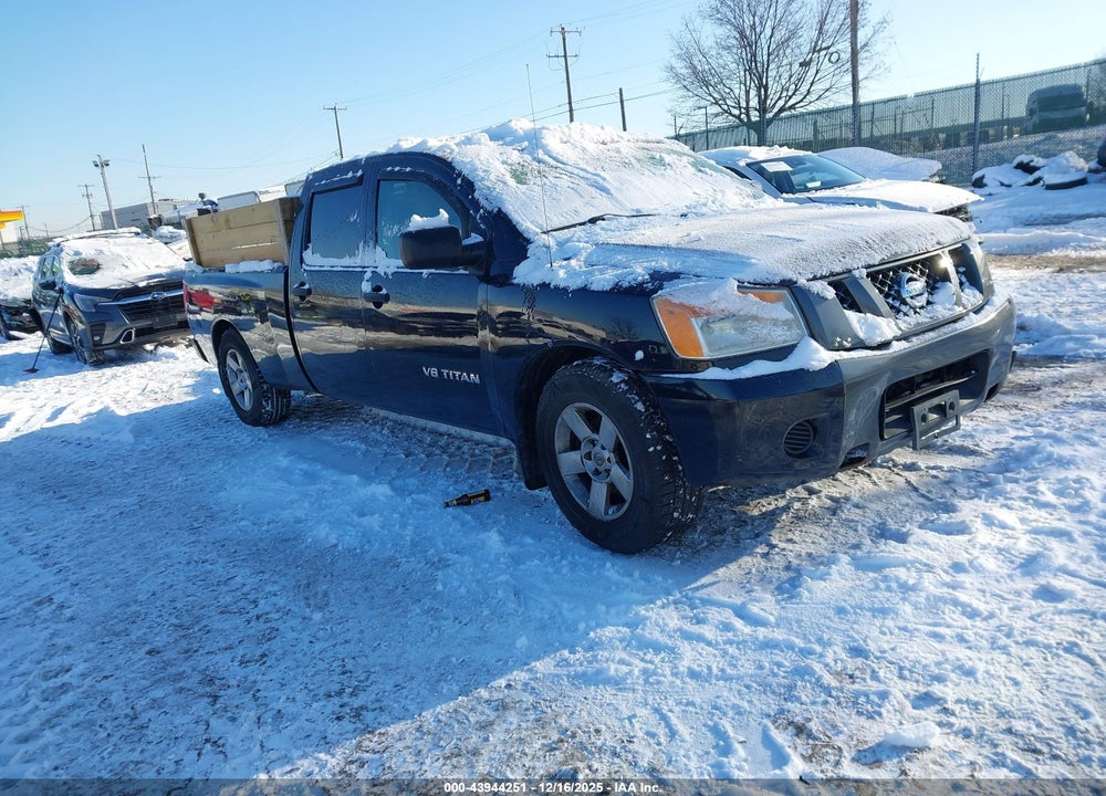 2008 NISSAN TITAN XE VIN: 1N6BA07GX8N319698