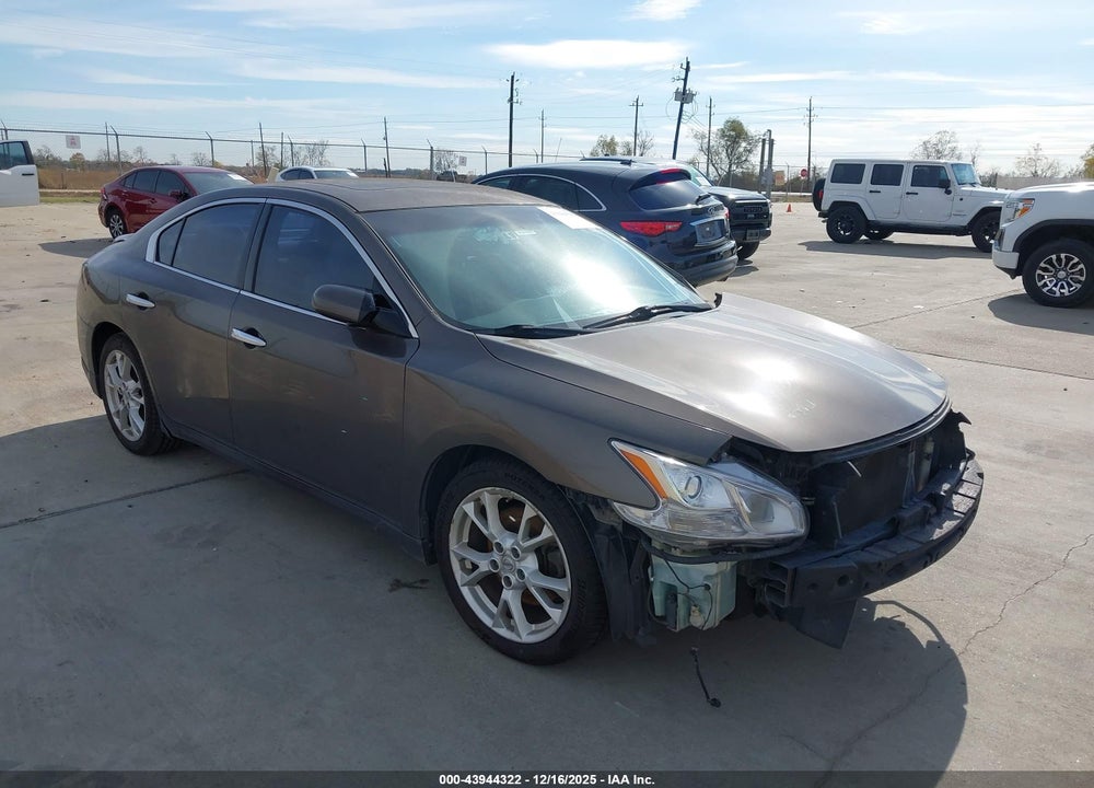 2012 NISSAN MAXIMA 3.5 S VIN: 1N4AA5AP0CC865487