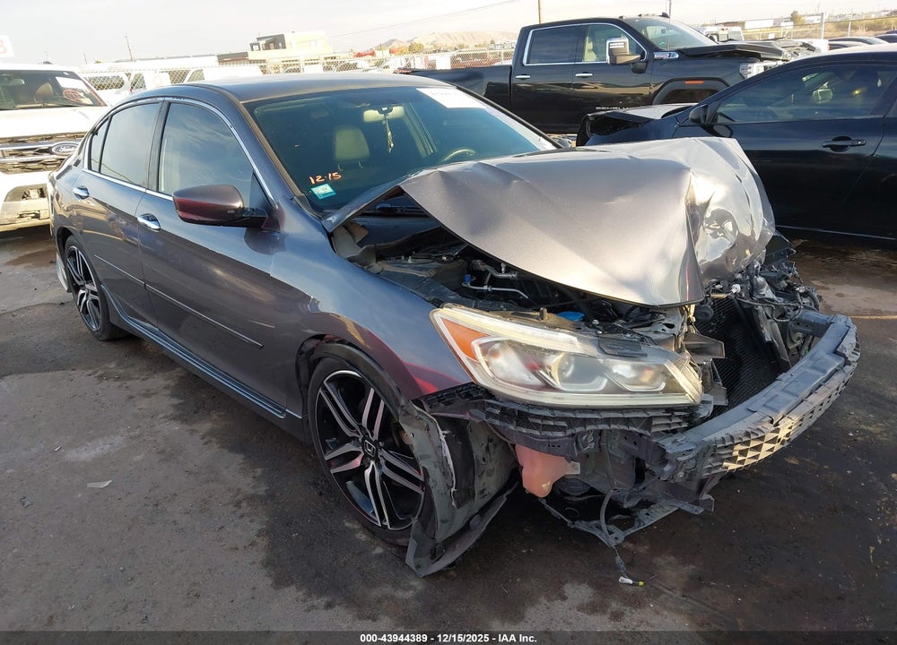 2016 HONDA ACCORD SPORT VIN: 1HGCR2F55GA132730