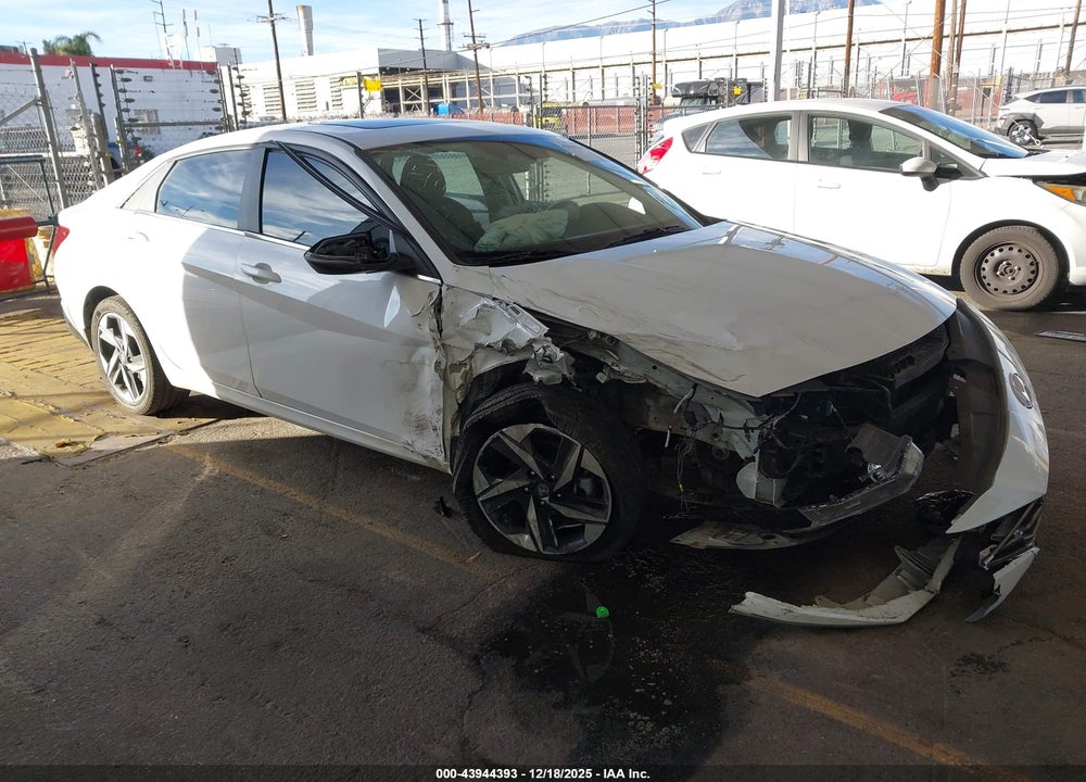2022 HYUNDAI ELANTRA SEL VIN: 5NPLN4AGXNH083755
