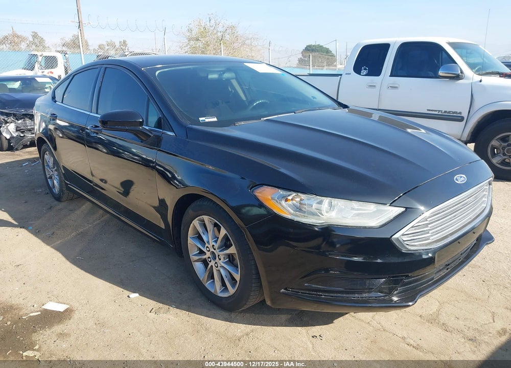 2017 FORD FUSION SE VIN: 3FA6P0H76HR131037