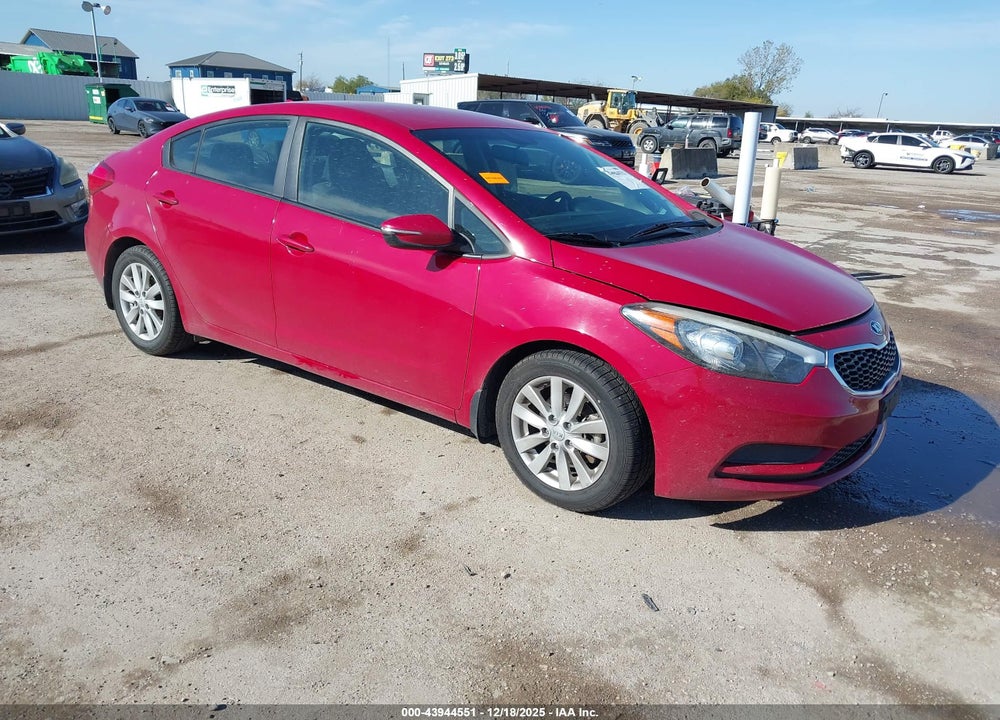 2016 KIA FORTE LX VIN: KNAFX4A66G5571681