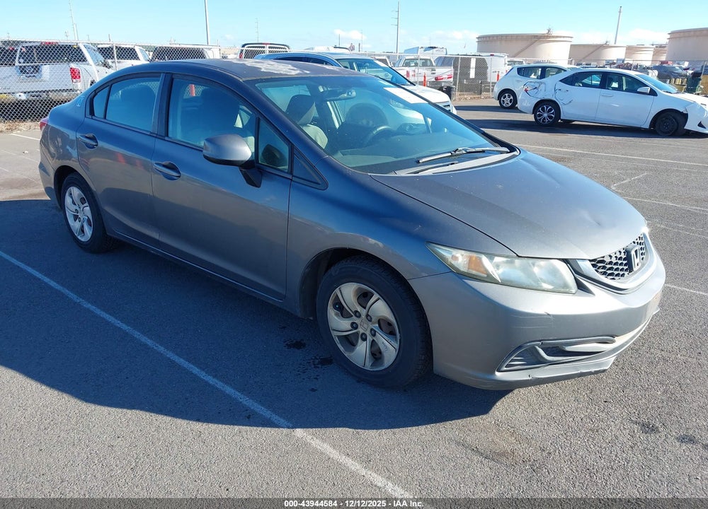 2013 HONDA CIVIC LX VIN: 2HGFB2F5XDH520552