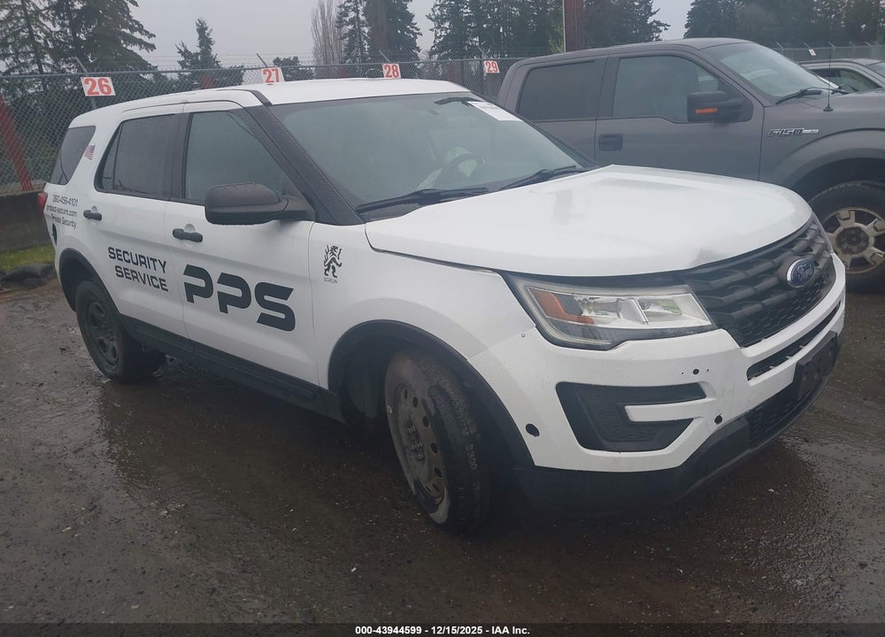 2016 FORD UTILITY POLICE INTERCEPTOR VIN: 1FM5K8AR5GGA47243