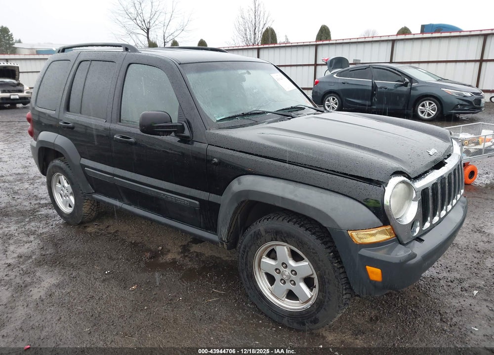 2007 JEEP LIBERTY SPORT VIN: 1J4GL48K97W650899