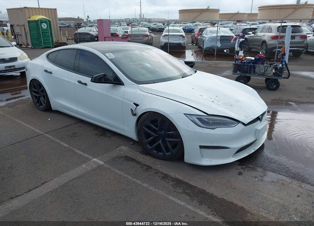 2022 TESLA MODEL S PLAID TRI MOTOR ALL-WHEEL DRIVE VIN: 5YJSA1E65NF461065