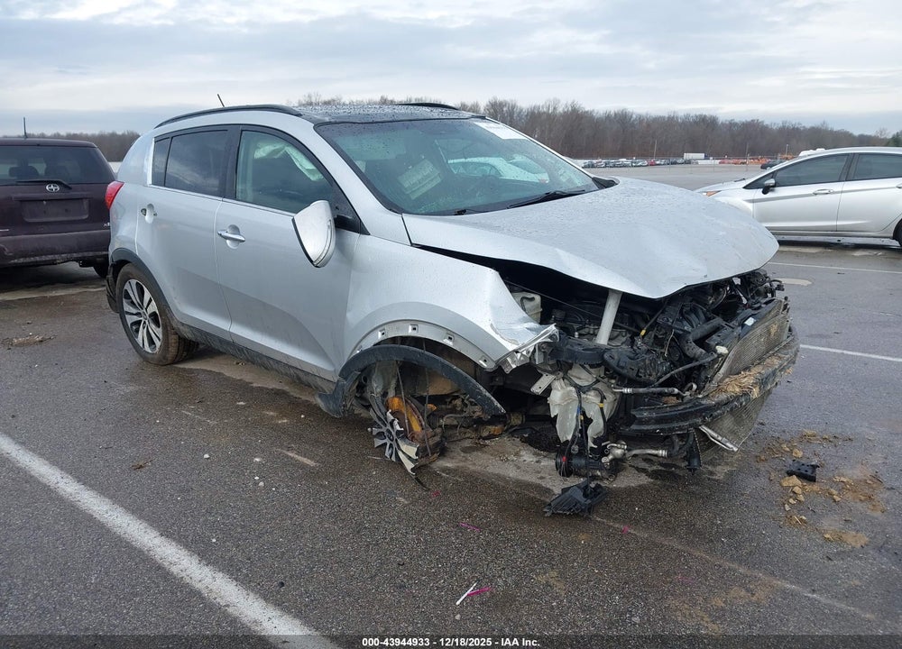 2012 KIA SPORTAGE EX VIN: KNDPC3A23C7244325