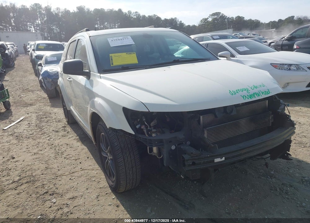 2018 DODGE JOURNEY SE VIN: 3C4PDCAB0JT529747