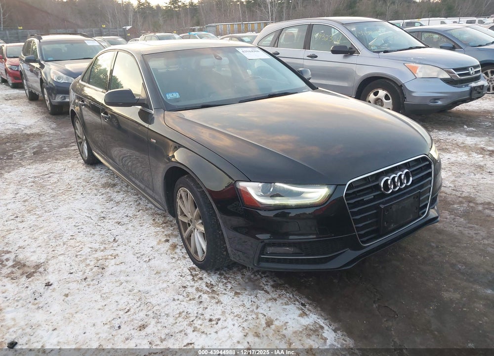 2016 AUDI A4 2.0T PREMIUM VIN: WAUBFAFLXGN002380
