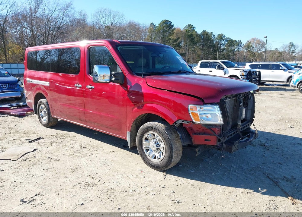 2017 NISSAN NV PASSENGER NV3500 HD SL V8 VIN: 5BZAF0AA7HN851754