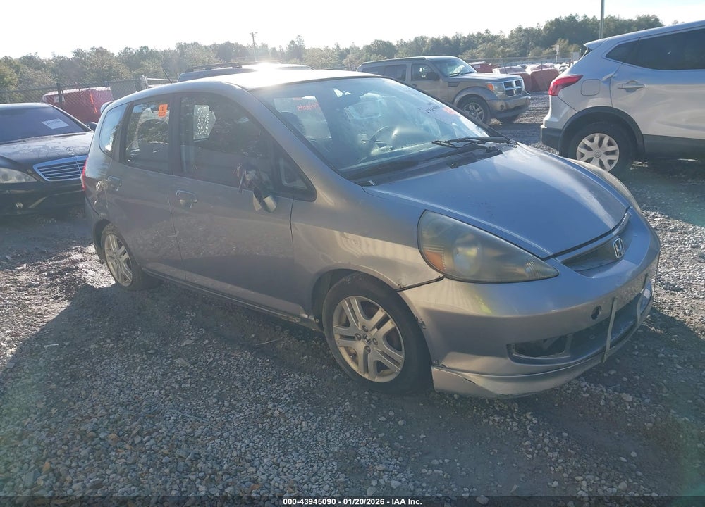 2008 HONDA FIT SPORT VIN: JHMGD38698S058488