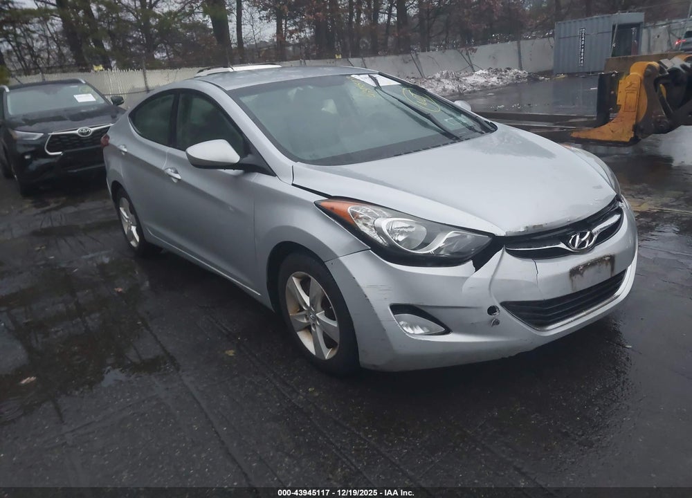 2012 HYUNDAI ELANTRA GLS VIN: 5NPDH4AE8CH089836