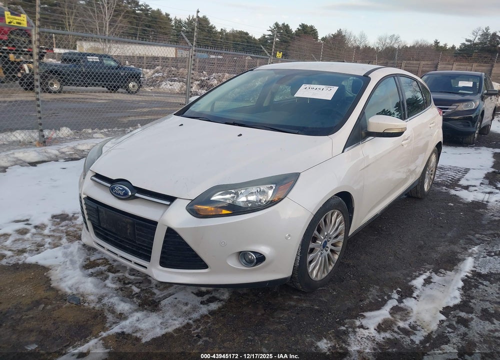 2012 FORD FOCUS TITANIUM VIN: 1FAHP3N22CL223594