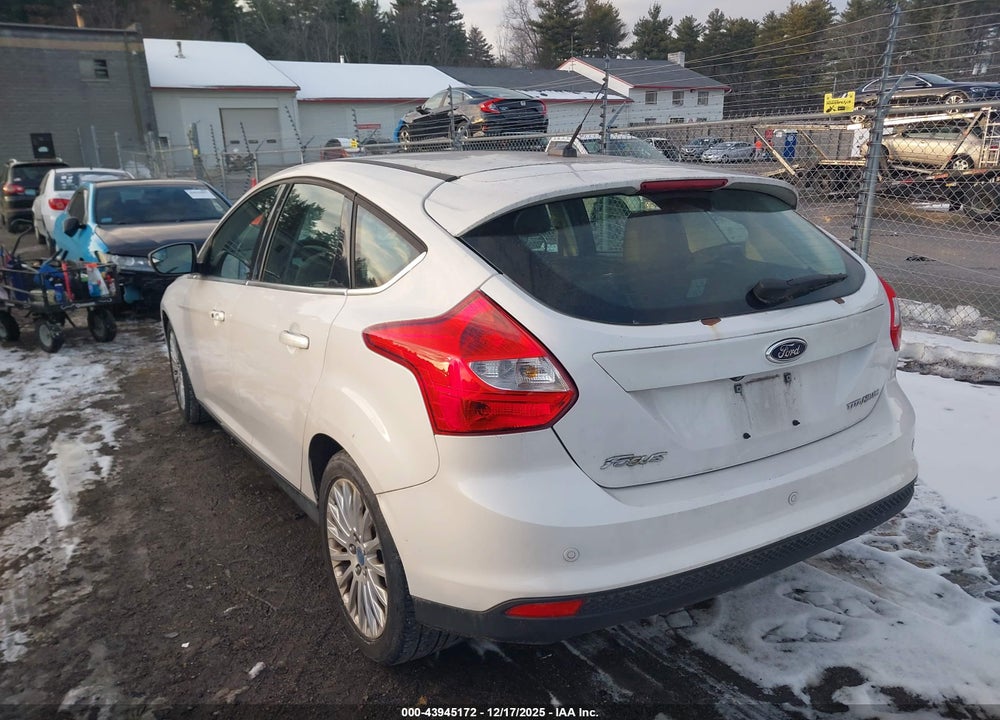 2012 FORD FOCUS TITANIUM VIN: 1FAHP3N22CL223594