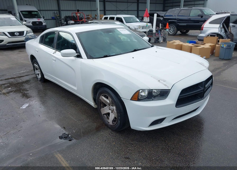 2011 DODGE CHARGER POLICE VIN: 2B3CL1CTXBH599991