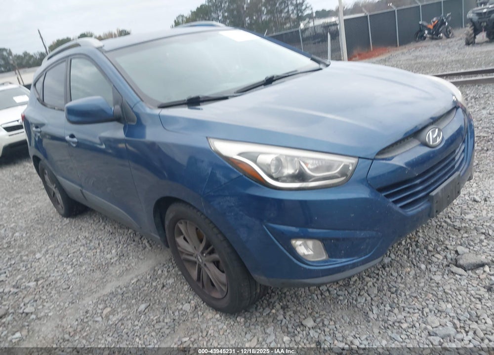 2014 HYUNDAI TUCSON SE VIN: KM8JUCAG1EU897489