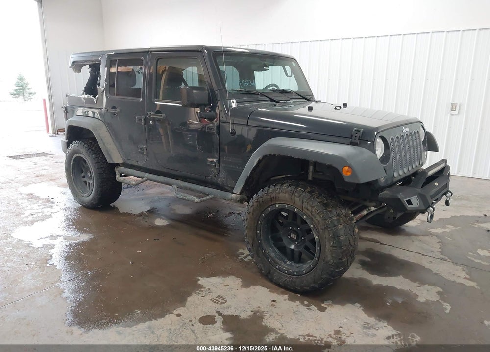 2017 JEEP WRANGLER UNLIMITED SPORT 4X4 VIN: 1C4BJWDG1HL535946