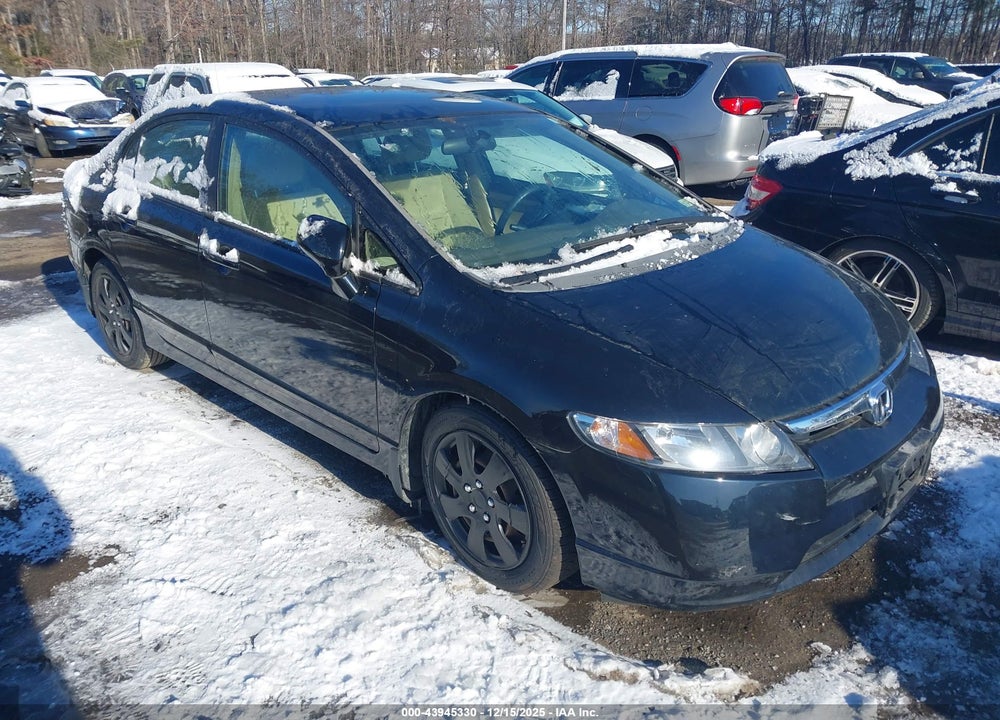 2006 HONDA CIVIC LX VIN: 1HGFA16596L075563