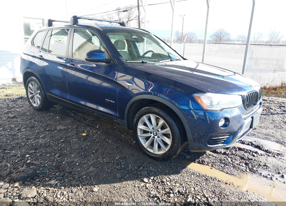 2016 BMW X3 XDRIVE28I VIN: 5UXWX9C57G0D91872