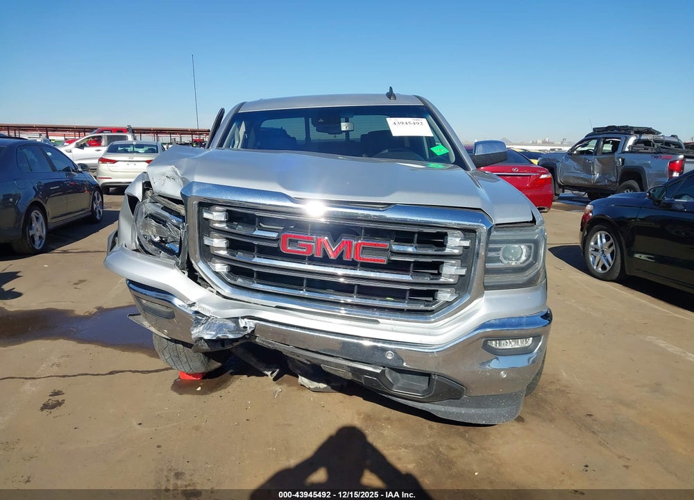 2016 GMC SIERRA 1500 SLT VIN: 3GTU1NER4GG369145