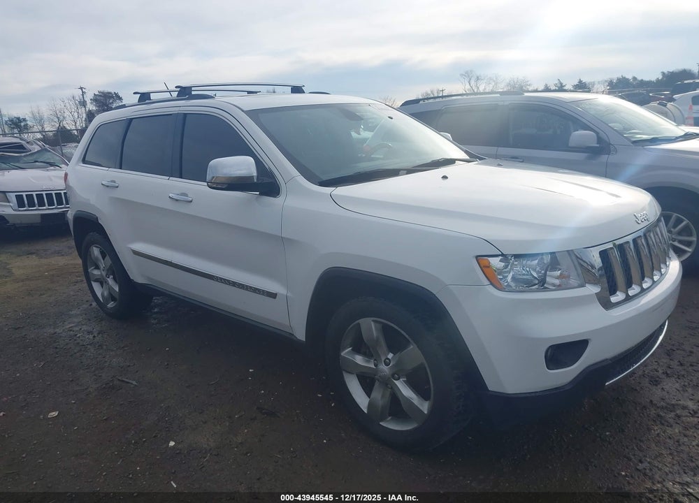 2013 JEEP GRAND CHEROKEE OVERLAND VIN: 1C4RJFCT2DC544288