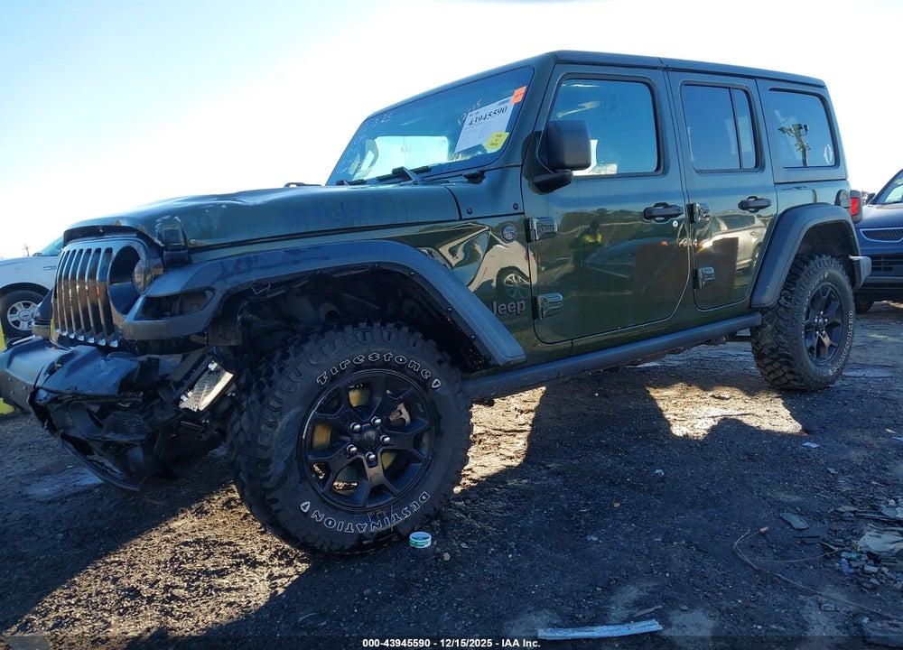 2023 JEEP WRANGLER 4-DOOR WILLYS 4X4 VIN: 1C4HJXDM1PW600765