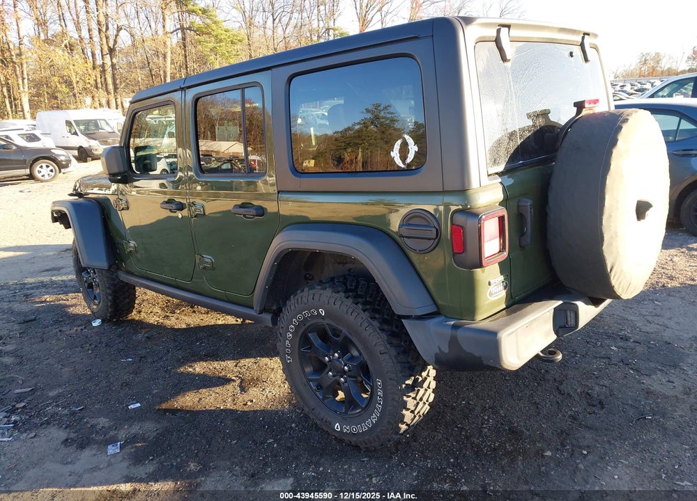 2023 JEEP WRANGLER 4-DOOR WILLYS 4X4 VIN: 1C4HJXDM1PW600765