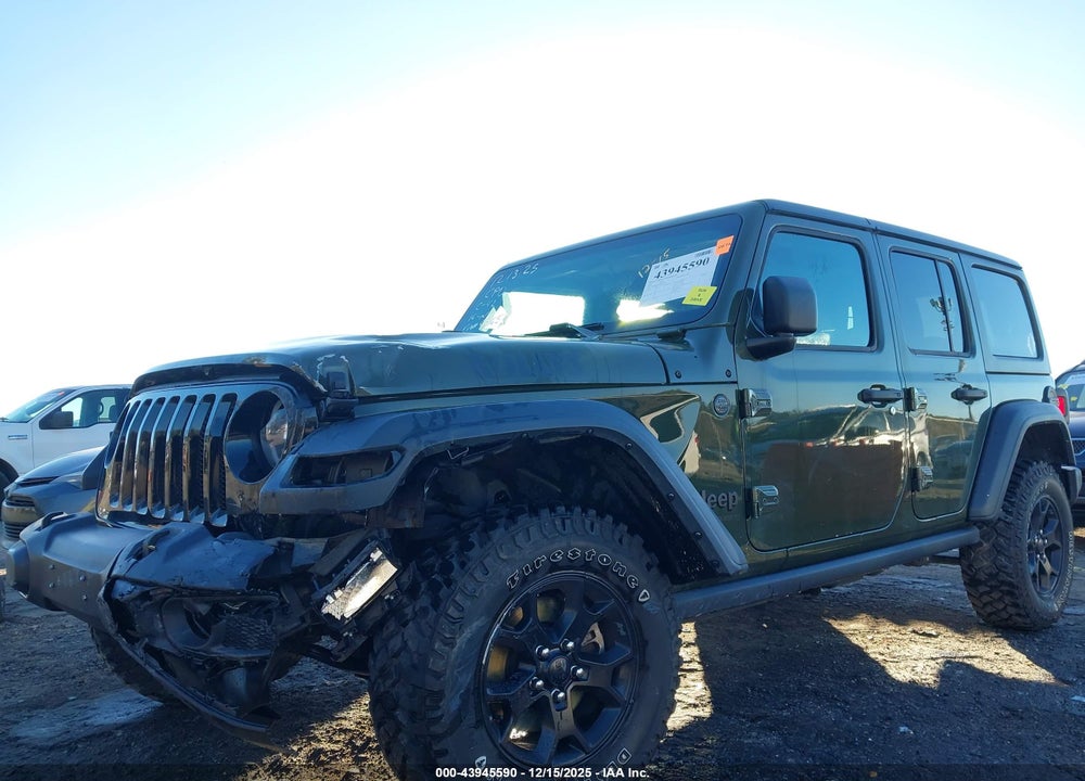 2023 JEEP WRANGLER 4-DOOR WILLYS 4X4 VIN: 1C4HJXDM1PW600765