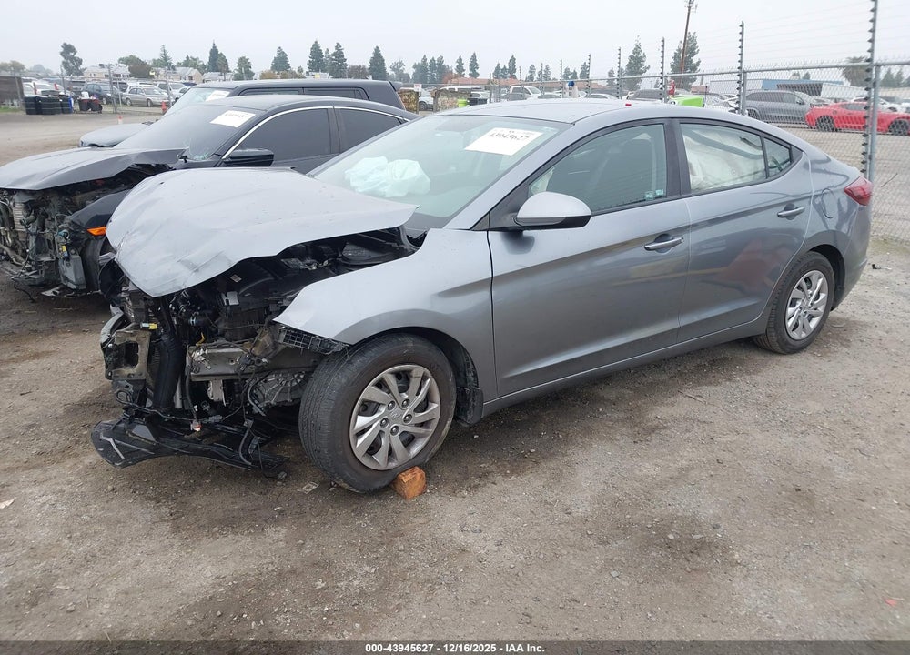 2019 HYUNDAI ELANTRA SE VIN: KMHD74LF2KU836274
