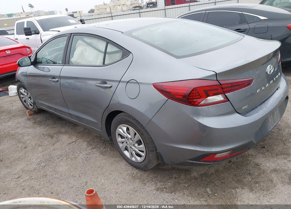 2019 HYUNDAI ELANTRA SE VIN: KMHD74LF2KU836274
